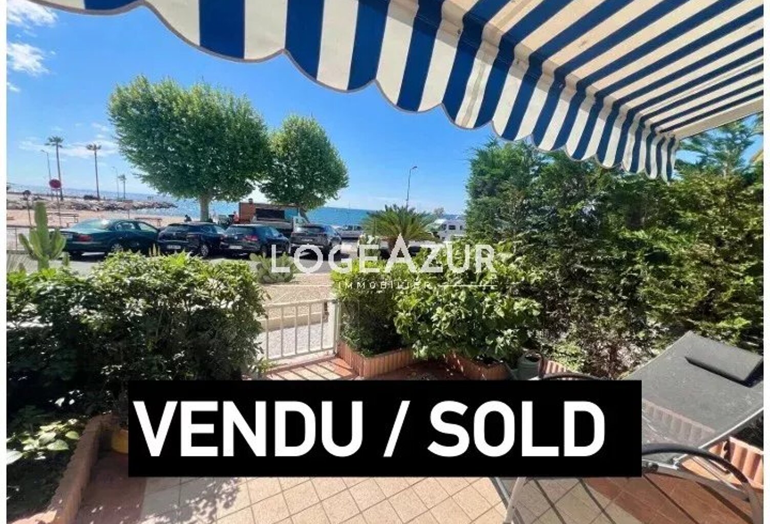 VENTE APPARTEMENT GOLFE JUAN - VUE MER — photo 1