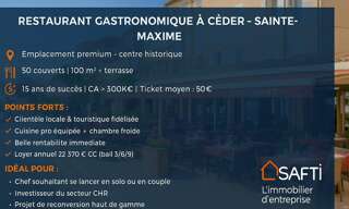 Commerce  100 m² à vendre à Sainte-Maxime (83120)
