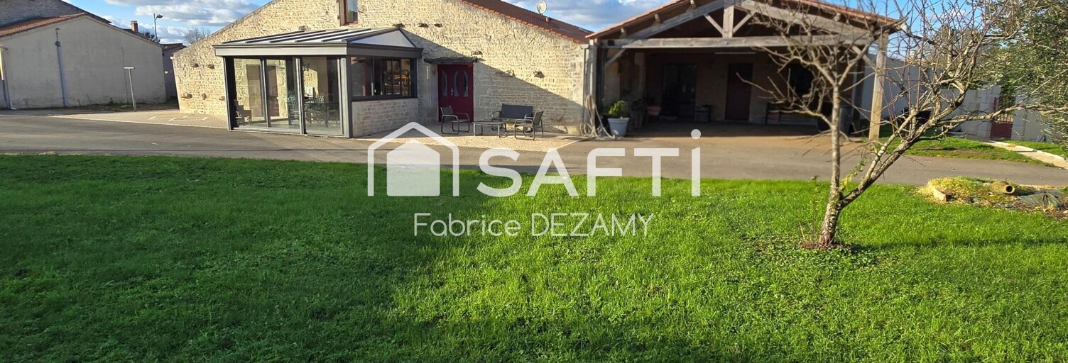 Maison 6 Pièces 164 m² à vendre à Sainte-Gemme-la-Plaine (85400)