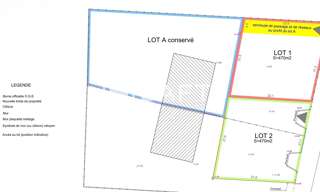 Terrain  470 m² à vendre à Parempuyre (33290)