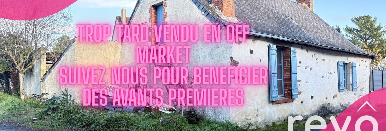 Maison 3 Pièces 100 m² à vendre à Beaulieu-sur-Layon (49750)