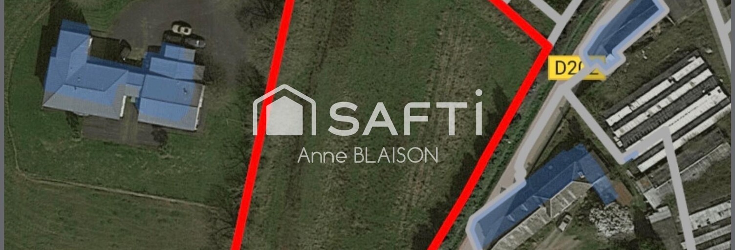 Terrain  4300 m² à vendre à Lison (14330)