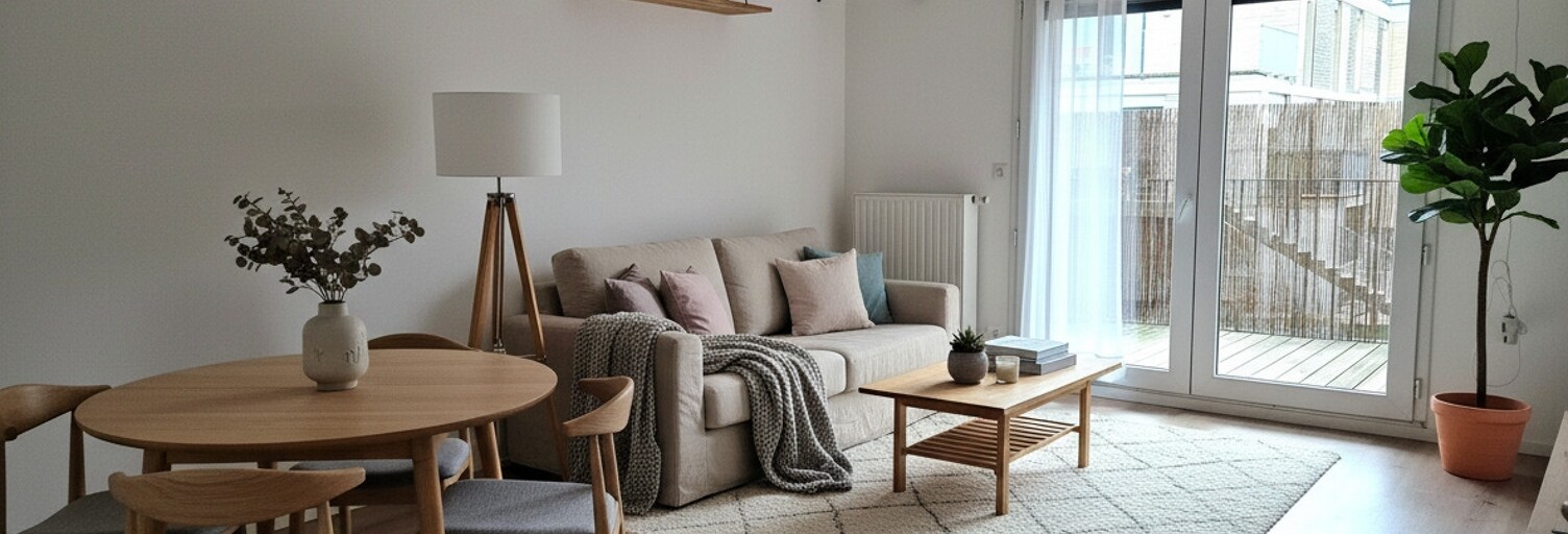 Appartement 3 Pièces 63 m² à vendre à Saint-Herblain (44800)