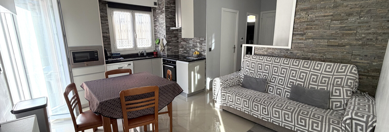 Appartement 3 Pièces 46 m² à vendre à Menton (06500)