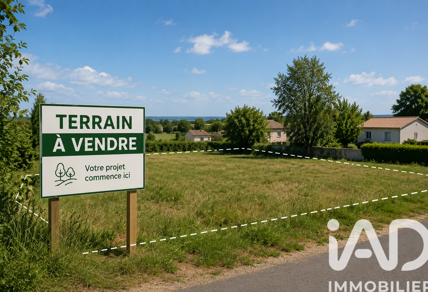 Vente Terrain à bâtir 810 m&sup2; — photo 1