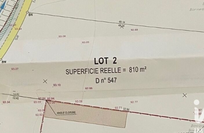 Vente Terrain à bâtir 810 m&sup2; — photo 2