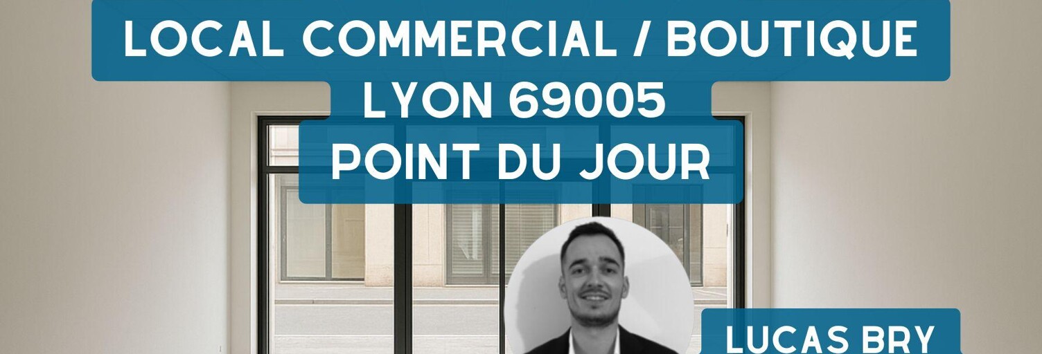 Commerce  116 m² à vendre à Lyon 5 (69005)