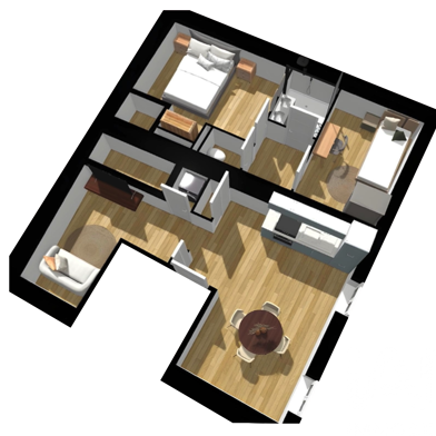 Appartement 3 pièces 168000 €