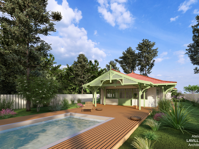 TERRAIN + PERMIS A VENDRE - CAP FERRET — photo du bien