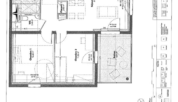 Appartement 3 pièces  à louer Bezannes 51430