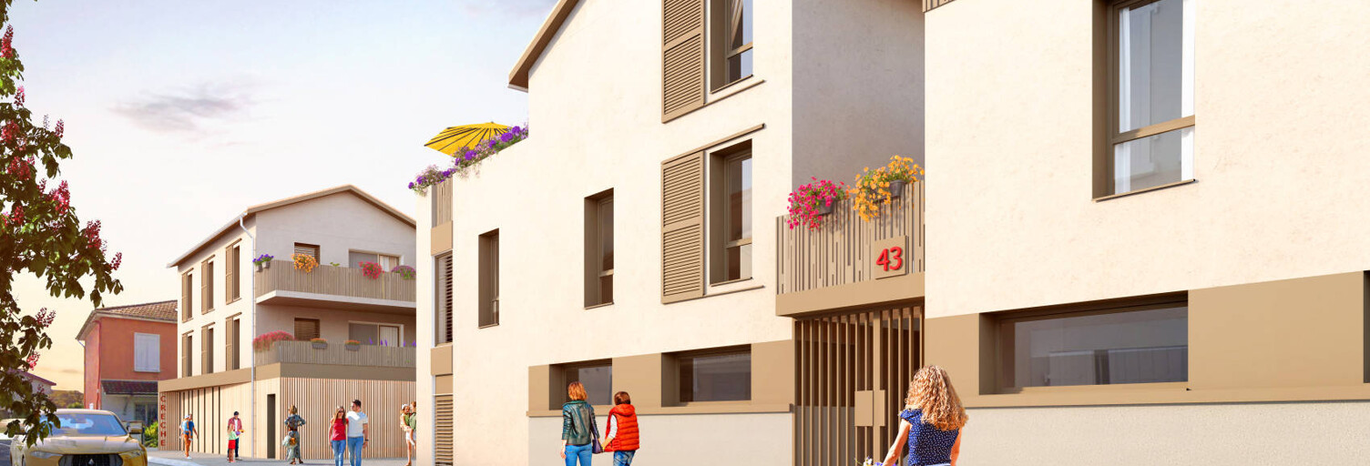 Appartement neuf T1, T4, T5 Pièce 64 à 122 m² à vendre à Vaulx-en-Velin (69120)