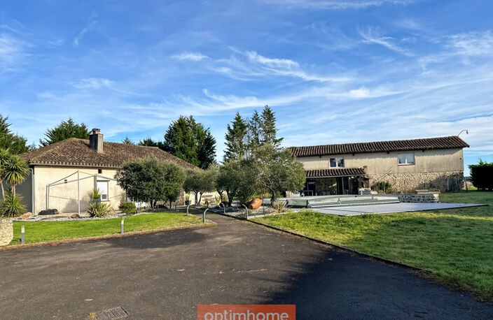 Authentique maison Landaise en pierre avec piscine couverte, dépendances et jardin — photo 4
