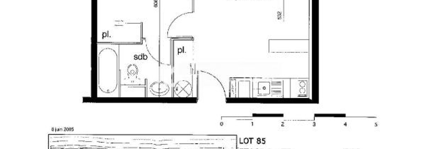 Appartement 2 Pièces 37 m² à vendre à Montauban (82000)