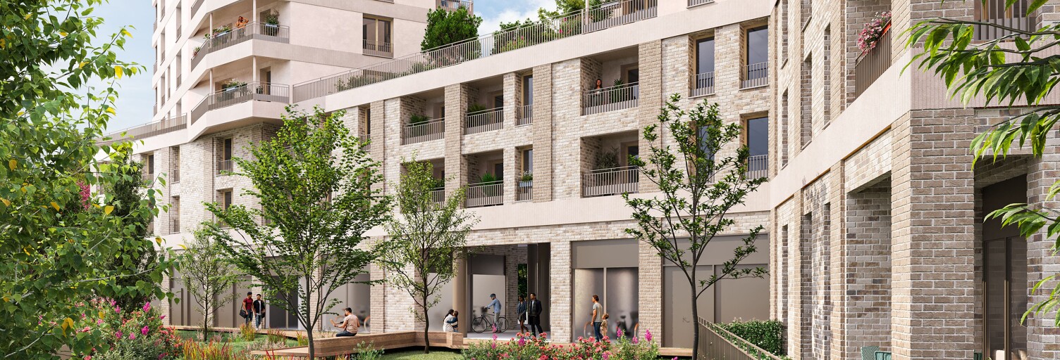 Appartement neuf T2, T3, T4 Pièce 47 à 84 m² à vendre à Saint-Ouen-sur-Seine (93400)