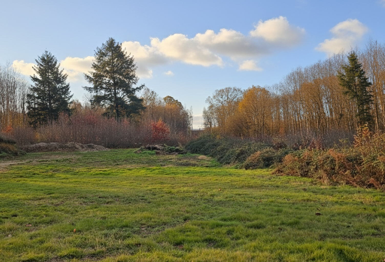 Terrain constructible-campagne  St Yrieix la perche-5508m2 — photo 1