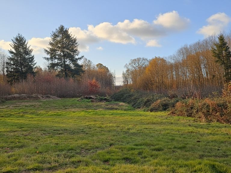 Terrain constructible-campagne  St Yrieix la perche-5508m2 — photo 1