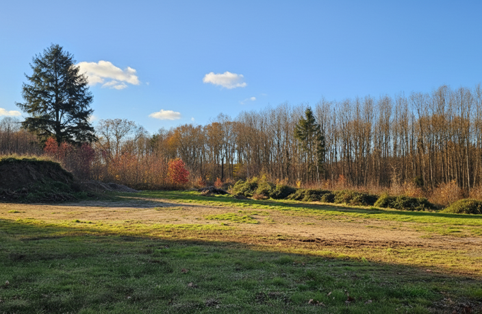 Terrain constructible-campagne  St Yrieix la perche-5508m2 — photo 2