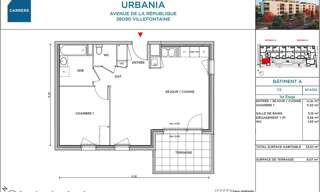 Appartement 2 Pièces 53 m² à louer à Villefontaine (38090)