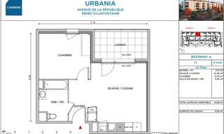 Appartement 2 Pièces 41 m² à louer à Villefontaine (38090)