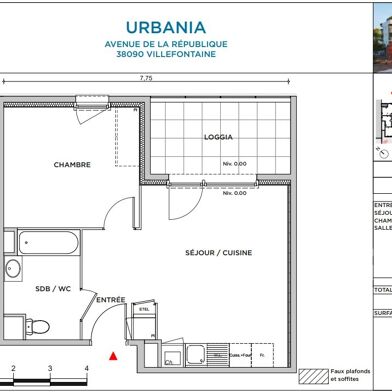 Appartement 2 pièces 650 €