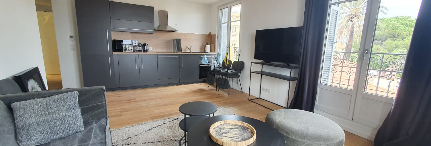 Appartement 3 Pièces 56 m² à louer à Cannes (06400)