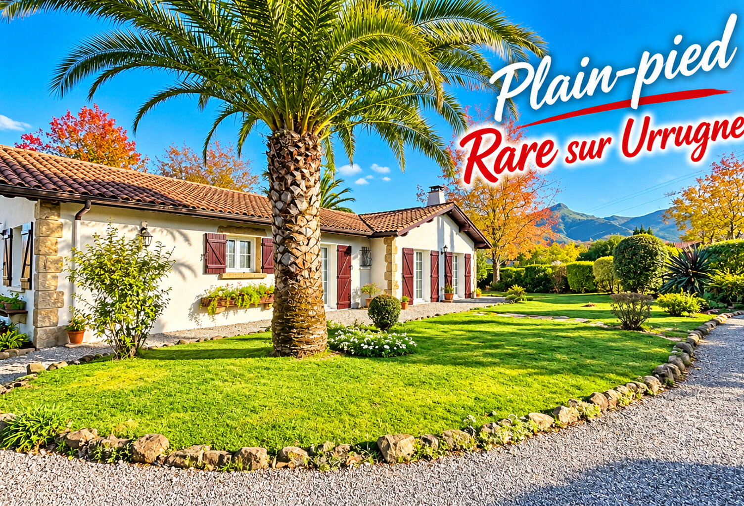 Ciboure/Ascain Plain pied de 117 m² sur 1384 m² — photo 1