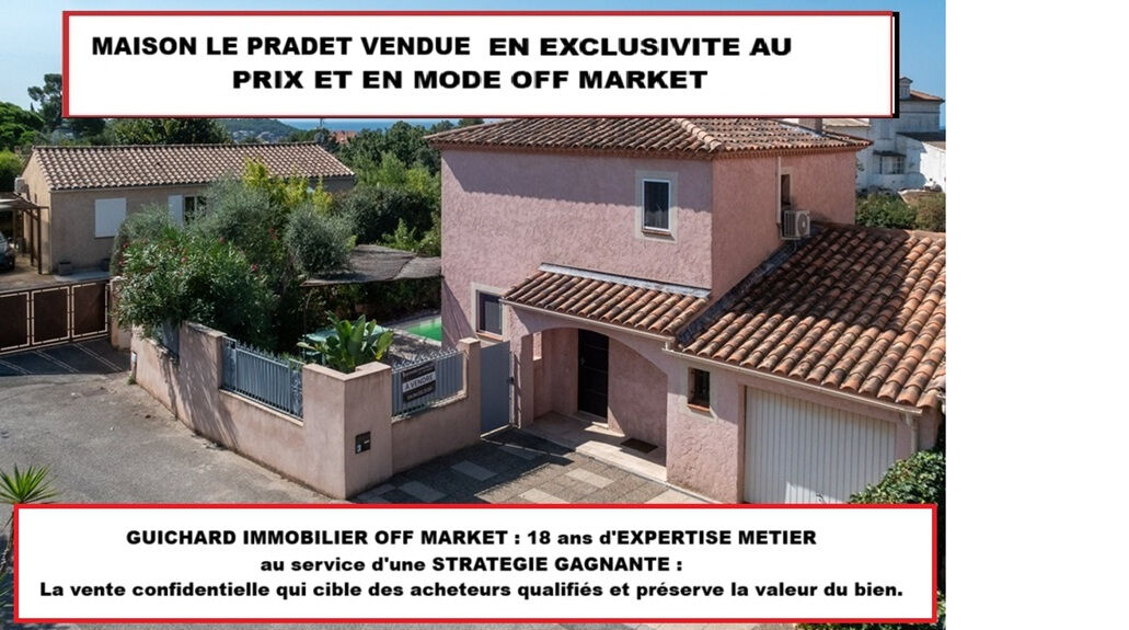 Villa / Maison 6 pièces  à vendre Pradet (Le) 83220