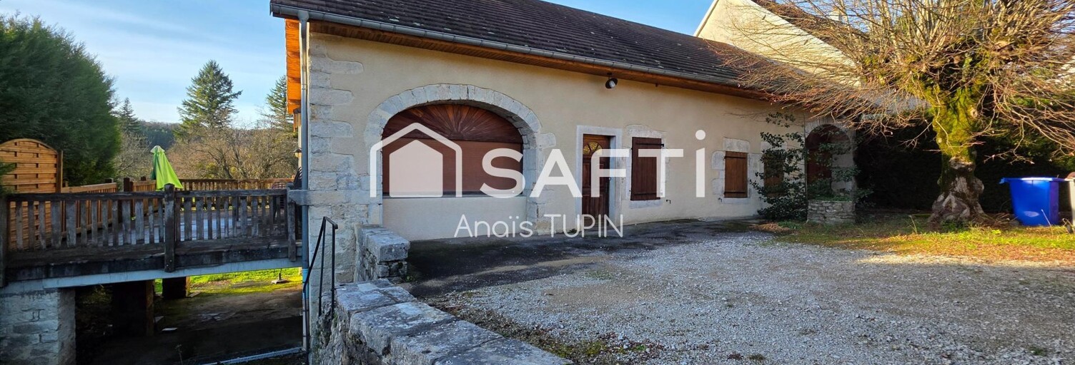Maison 7 Pièces 119 m² à vendre à La Chapelle-sur-Furieuse (39110)