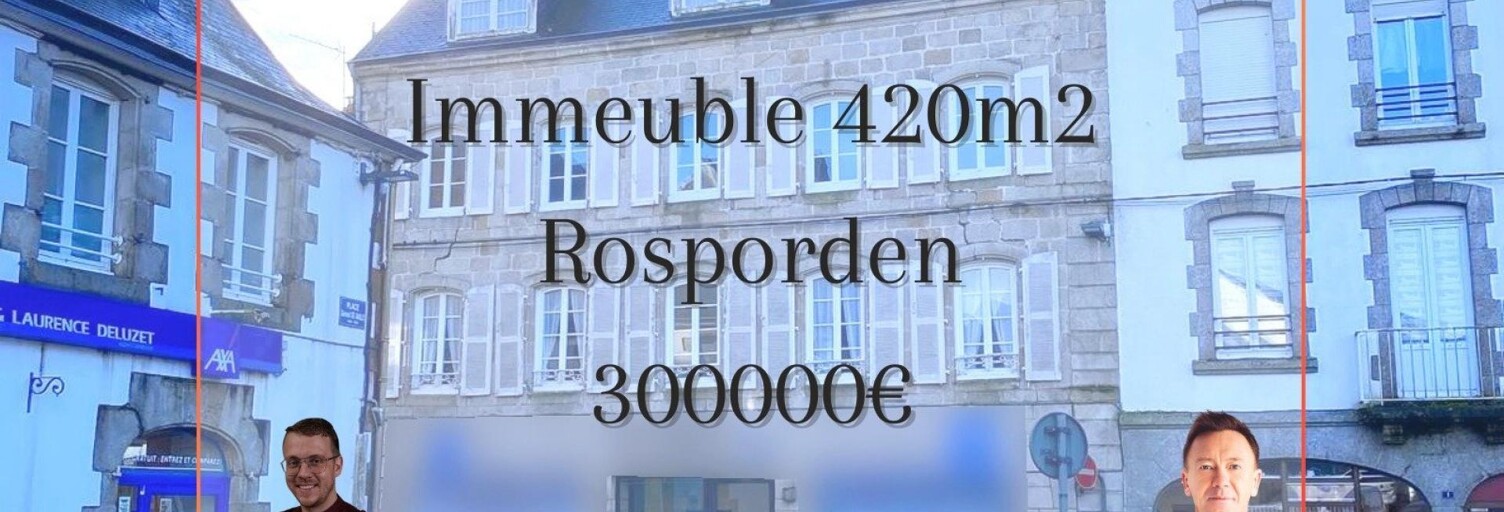 Immeuble  420 m² à vendre à Rosporden (29140)