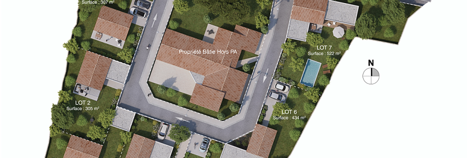 Terrain  307 m² à vendre à Nîmes (30900)