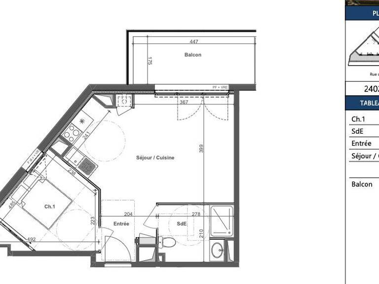 Vente Appartement 2 pièces — photo 1