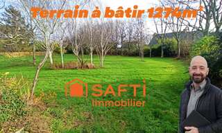 Terrain  1274 m² à vendre à Trélévern (22660)