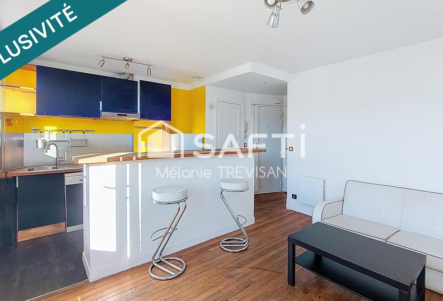 Viroflay - Appartement T2 de 35 m² avec cave à deux pas de la gare RER C Chavillle Vélizy — photo 1