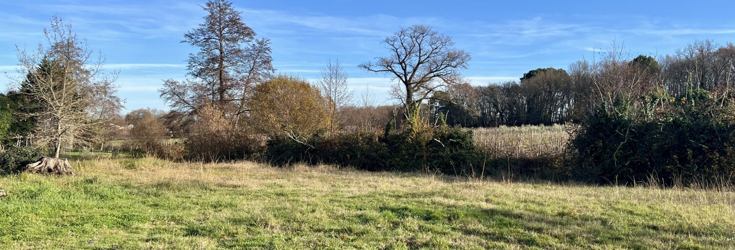 Terrain  1355 m² à vendre à La Brède (33650)