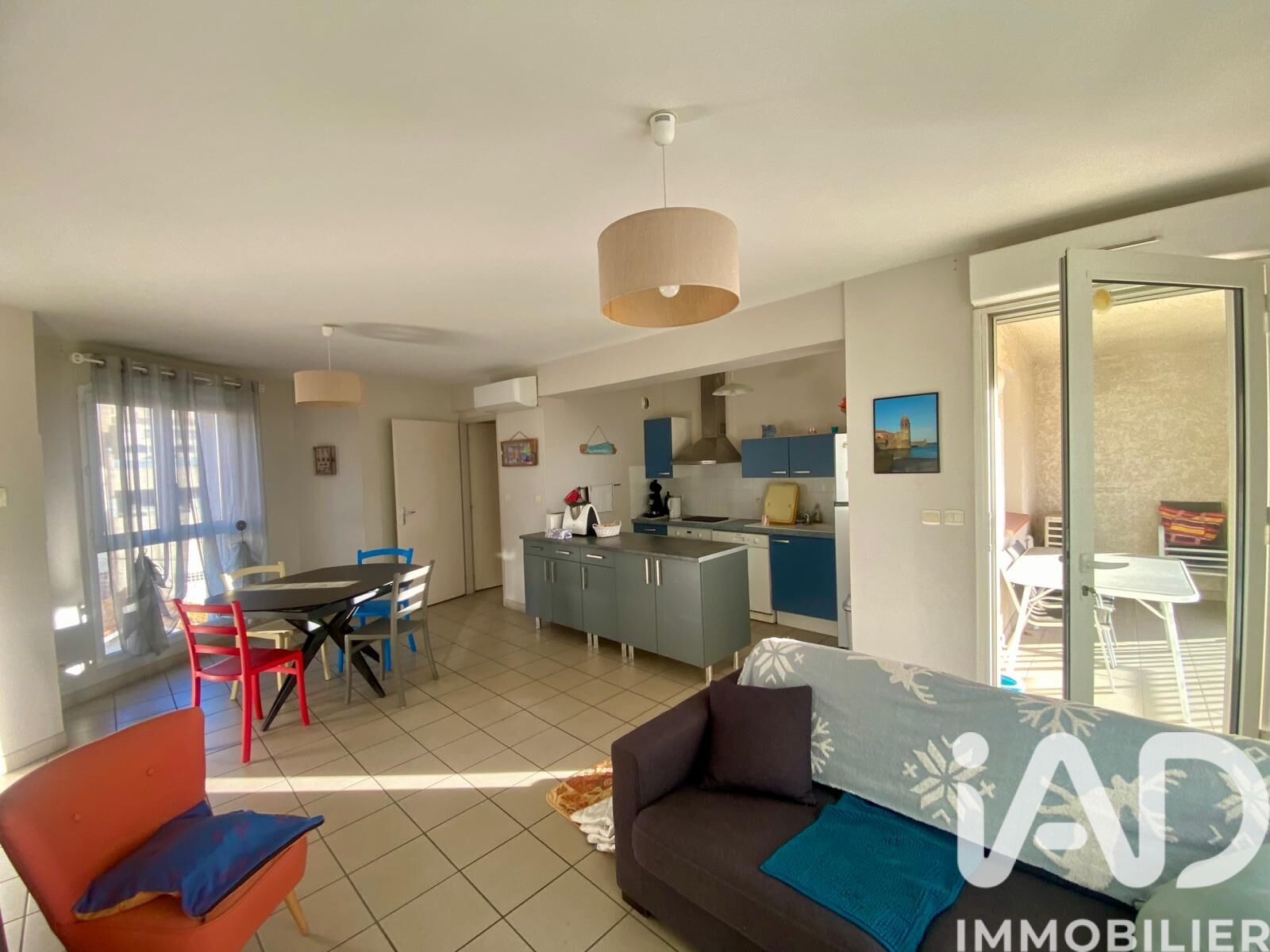 Canet-En-Roussillon - 63m² - 3p. - 2ch.