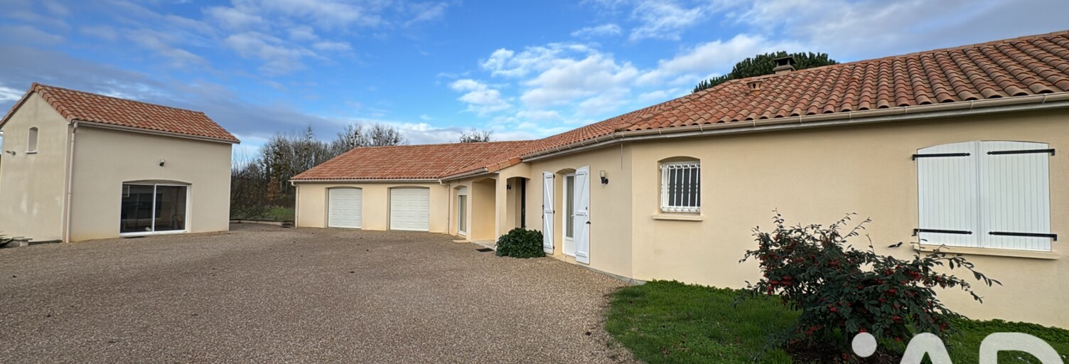 Maison 6 Pièces 168 m² à vendre à Thuré (86540)