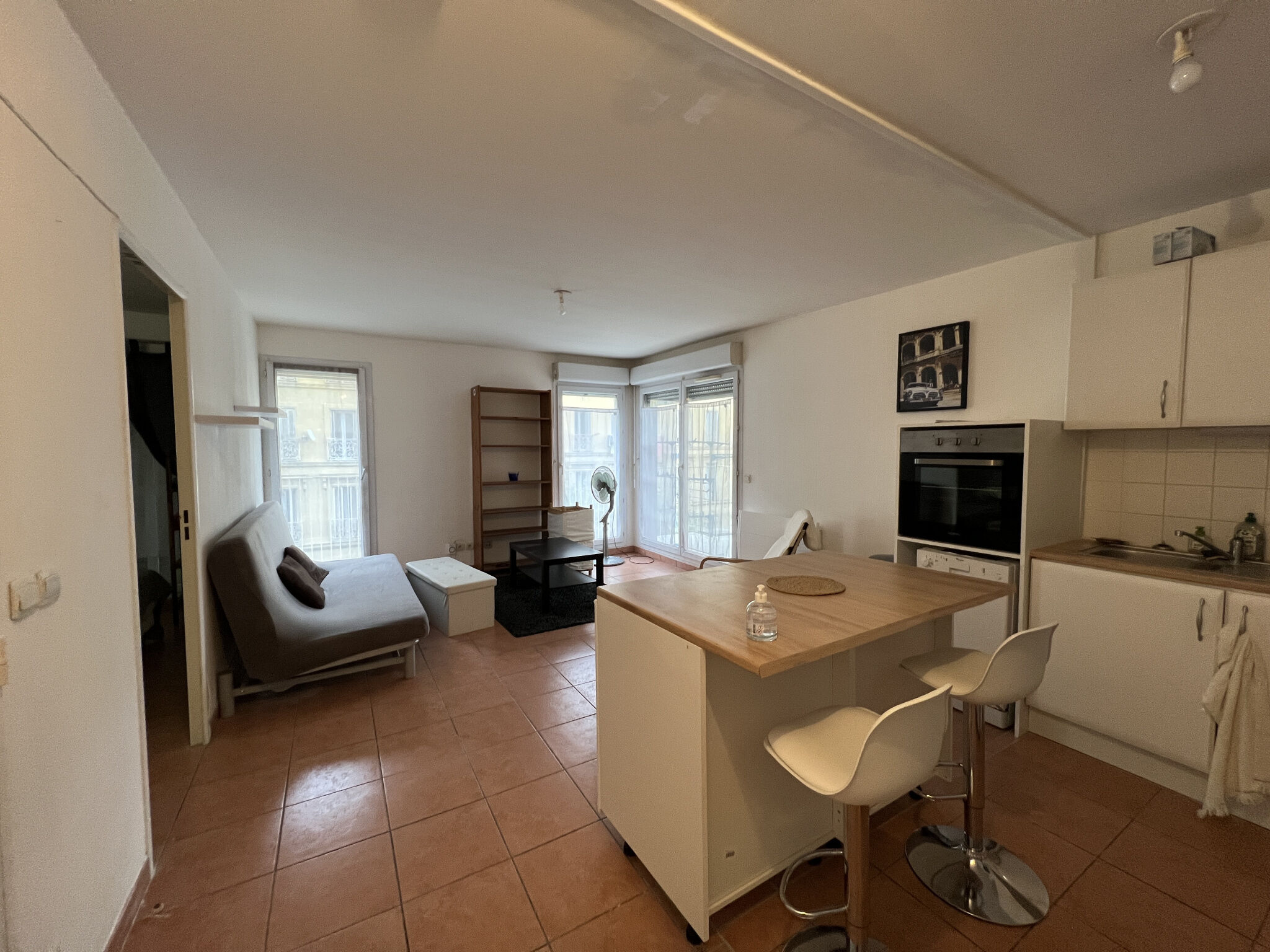 Appartement  T2 à louer Marseille 2eme 13002