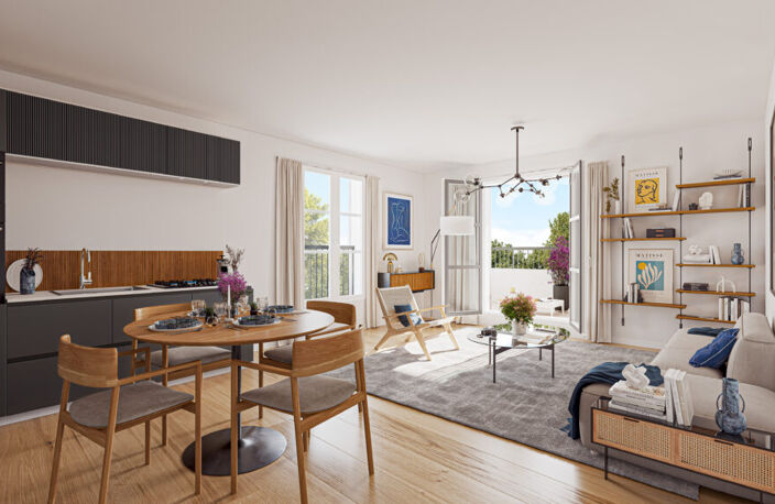 Vente programme neuf T2, T3, T4 36 à 75 m² Hennebont (56700) — photo 3