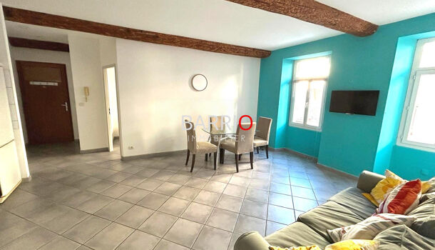 Appartement 3 pièces  à vendre Port-Vendres 66660