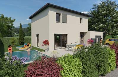 À vendre : Maison contemporaine neuve – 3 chambres - Pont-de-l'Isère (26600) — photo du bien