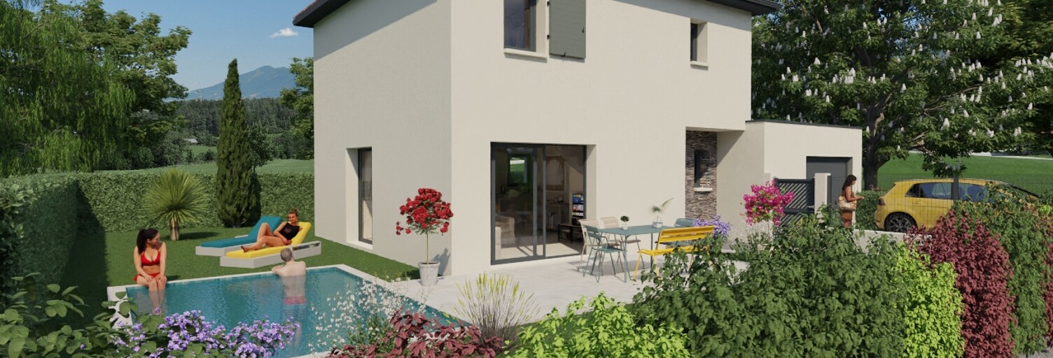 Maison 90 m² à construire Pont-de-l'Isère (26600)
