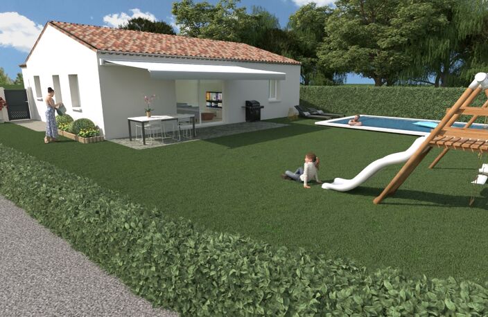 À vendre :  Maison + Terrain Plain-Pied 3 chambres à Pont-de-Barret (26160) — photo 2
