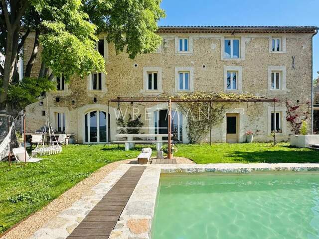 Ancien mas rénové avec vue village à pied - Fayence — photo du bien