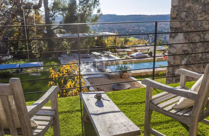 Ancien mas rénové avec vue village à pied - Fayence — photo 3