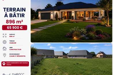 Terrain  65900 €
