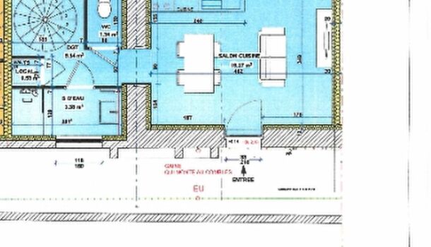 Appartement 2 pièces  à louer Rodez 12000