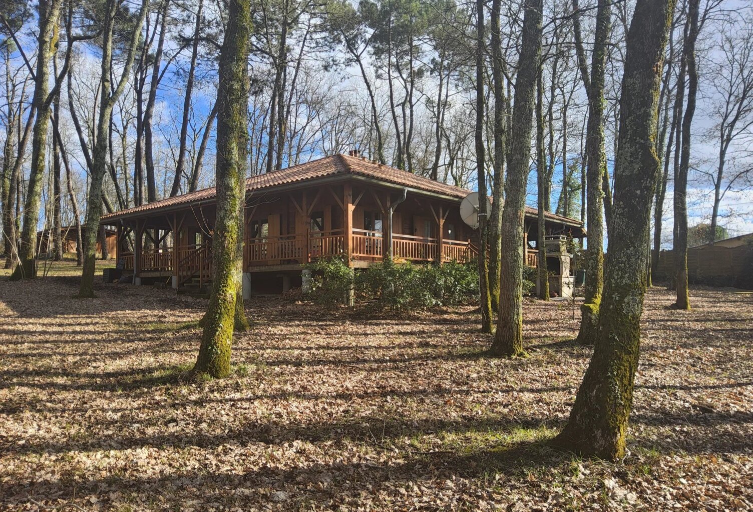 À DÉCOUVRIR : SUPERBE MAISON EN BOIS HAUT DE GAMME, AU CŒUR DE LA NATURE ! — photo 1