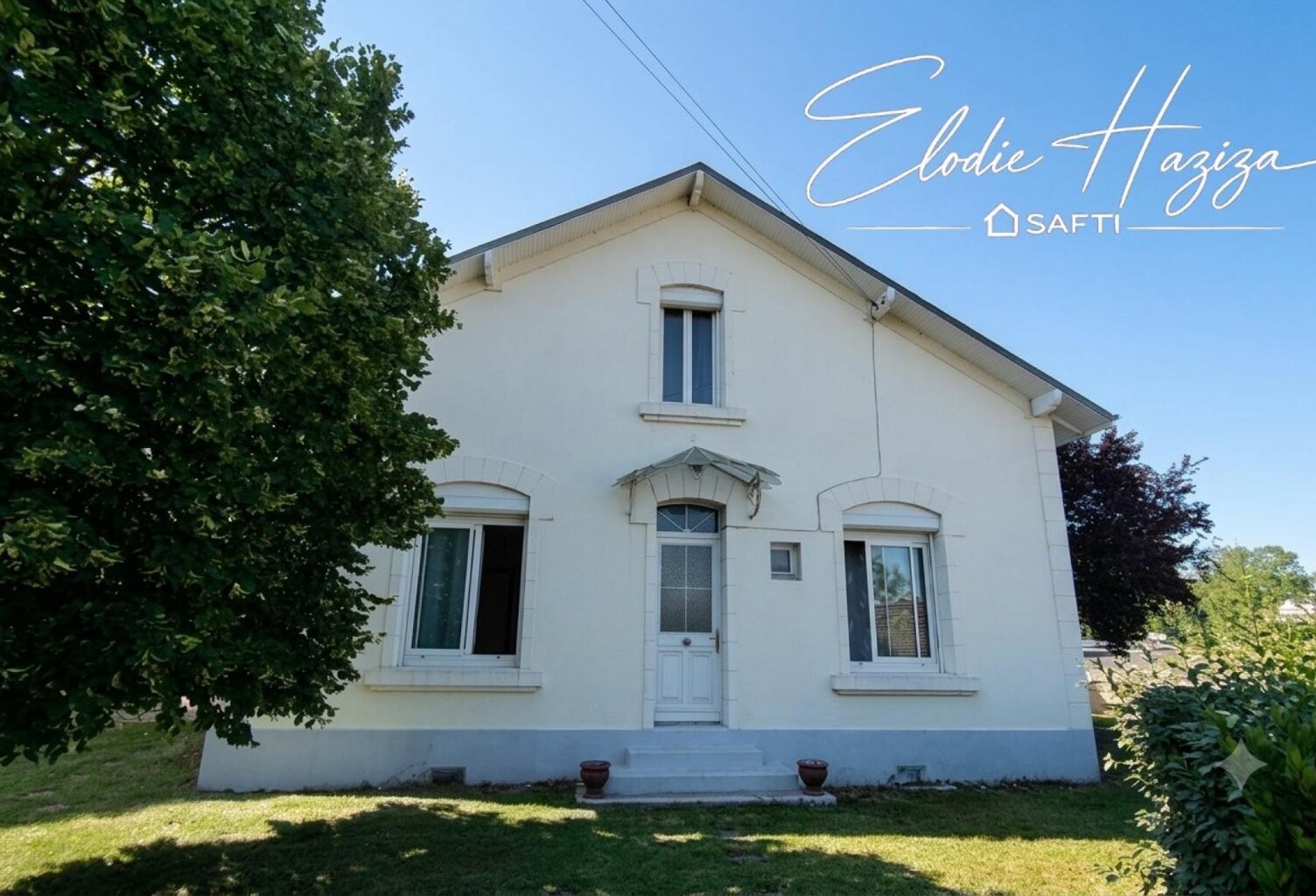 Maison avec jardin garage véranda et toiture neuve — photo 1