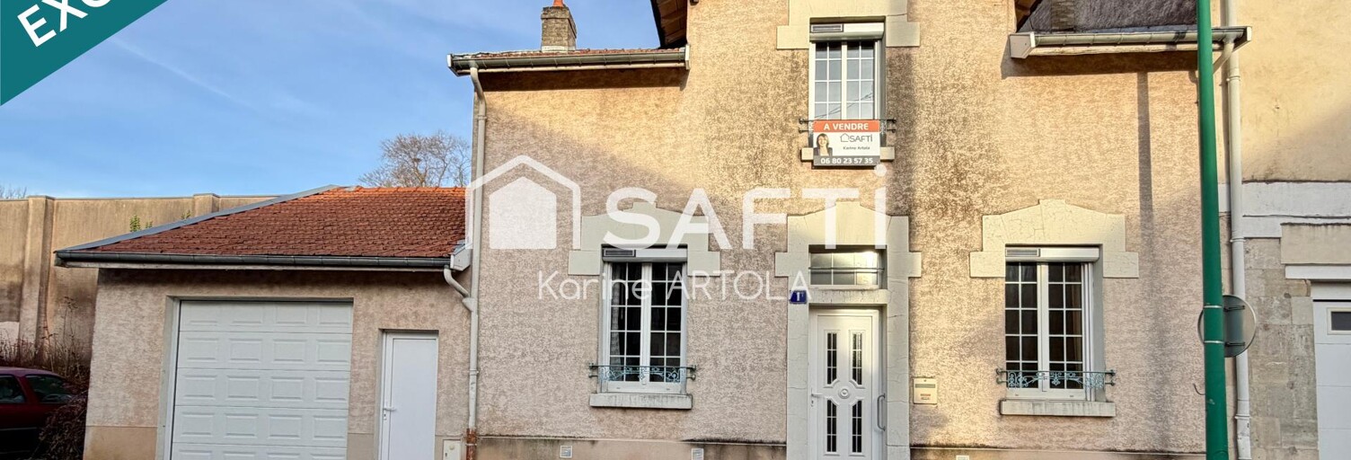 Maison 6 Pièces 101 m² à vendre à Verdun (55100)