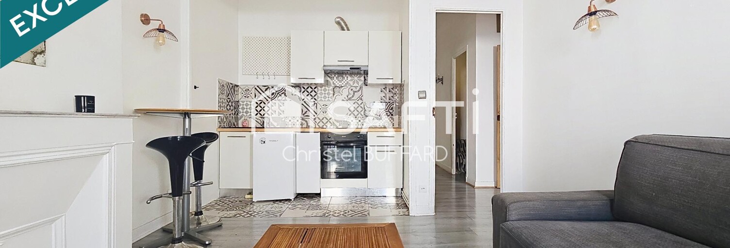 Appartement 3 Pièces 45 m² à vendre à Marseille 2 (13002)